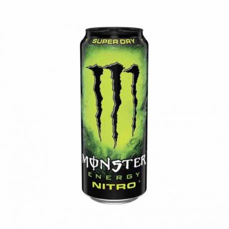 نوشیدنی انرژی زا مانستر Monster مدل Nitro Super Dry حجم 500 میل