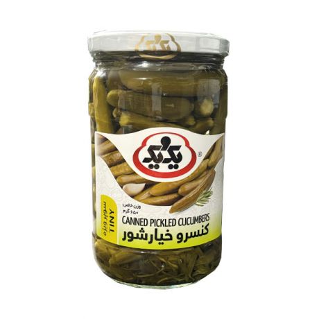 کنسرو خیارشور سوپر ویژه یک و یک 650 گرم