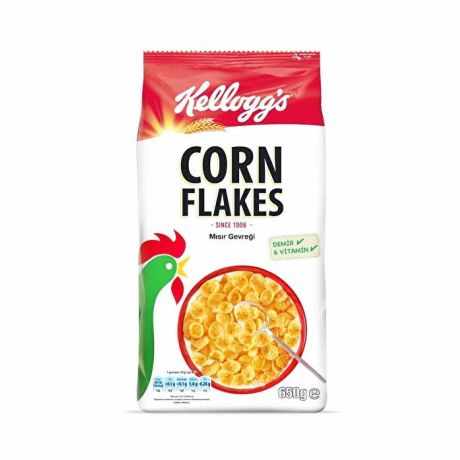 کورن فلکس صبحانه کلاگز Kelloggs حجم 650 گرم