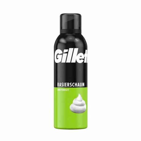 فوم اصلاح ژیلت Gillette رایحه لیمویی 200 میل