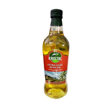 روغن زیتون کریستال Kristal مدل Extra Light Olive Oil حجم 1000 میل