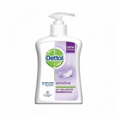 مایع دستشویی دتول Dettol مدل Sensitive حجم 210 میل