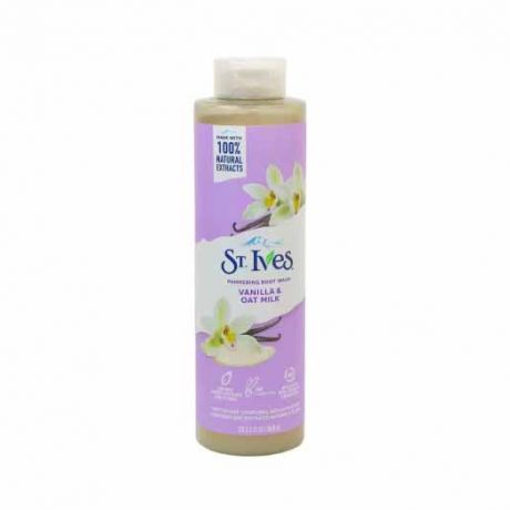 شامپو بدن سینت آیوز St Ives رایحه وانیل و شیر جو دوسر 650 میل