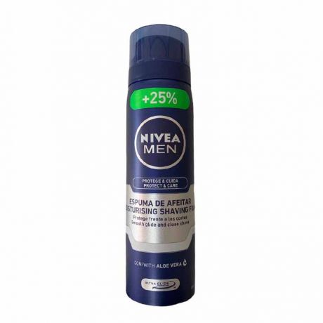 ژل اصلاح نیوآ Nivea حاوی آلوئه ورا مدل Protect & Care حجم 250 میل