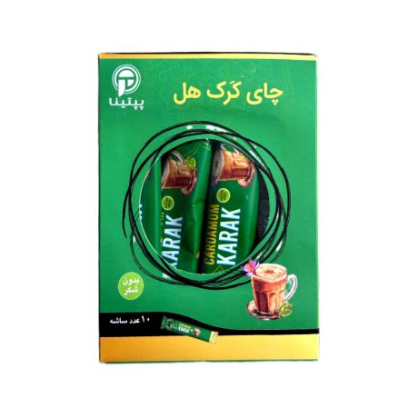 چای کرک هل (بدون شکر) پپتینا بسته 10 عدد ساشه