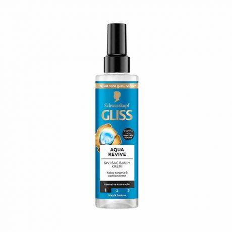 اسپری دوفاز گلیس Gliss مدل Aqua Revive حجم 200 میل