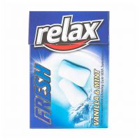 آدامس بدون شکر ریلکس با طعم وانیل و نعناع 21 گرم