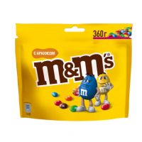 اسمارتیز m&m با مغز بادام زمینی 360 گرمی