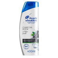 شامپو هد اند شولدرز Head & Shoulders ضد شوره ذغالی مدل charcoal detox حجم 400 میلی لیتر