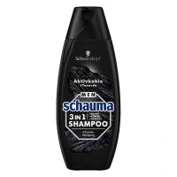 شامپو 3 در 1 شاوما Schauma ذغالی 350 میلی لیتر