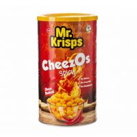 پفک توپی تند بدون گلوتن Mr Krisps مستر کریپس 80 گرم