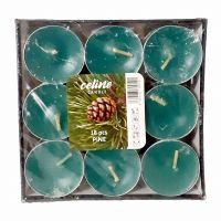 شمع وارمر سلین رایحه کاج بسته 18 عددی