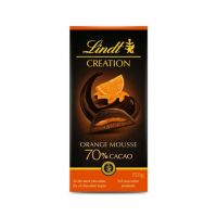 شکلات تخته ای 70 درصد شکلات پرتقالی ( Orange Mousse ) لینت Lindt حجم 150 گرم