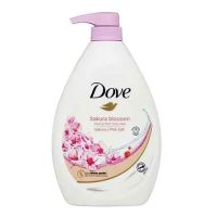 شامپو بدن داو Dove پمپی مدل go fresh رایحه Sakura Blossom حجم 1000 میلی لیتر