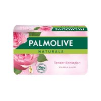 صابون پالمولیو Palmolive مدل Tender & Sensation رایحه شیر و گل رز 150 گرم