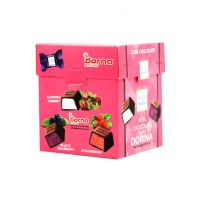 شکلات جعبه ای کاکائویی در انواع طعم درینا درنا مدل صورتی 280 گرم