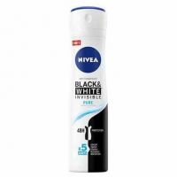 اسپری ضد تعریق نیوآ Nivea مدل Invisible Black & White Pure حجم 150 میل