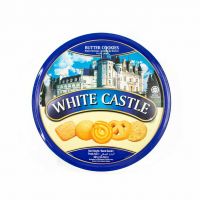 کوکی کره ای قوطی فلزی White Castle حجم 681 گرم