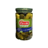 کنسرو خیارشور درجه یک مهرام 650 گرم