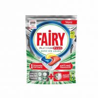 قرص ماشین ظرفشویی فیری Fairy مدل Platinum Plus بسته 40 عددی