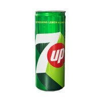 نوشابه گازدار قوطی اورجینال سون آپ 7up حجم 250 میلی لیتر