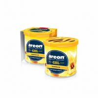 ژل خوشبو کننده قوطی ماشین و خانه آرئون areon مدل Vanilla حجم 80 گرم