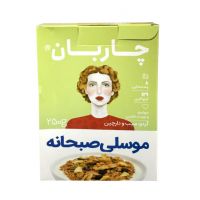 موسلی گردو سیب و دارچین CHAARBAAN چاربان 250 گرم