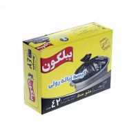 کیسه زباله رولی 3 تایی پرفراژدار سایز متوسط پیلگون 42 تایی مشکی