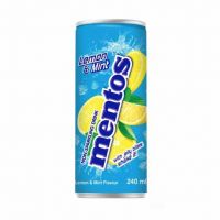 نوشیدنی لیمو و نعناع منتوس mentos حجم 240 میل