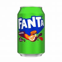 نوشابه قوطی اورجینال فانتا Fanta مدل exotic حجم 330 میل