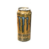 نوشیدنی انرژی زا مانستر Monster (بدون قند) مدل Ultra Golden Pineapple حجم 500 میل