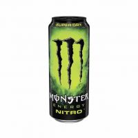 نوشیدنی انرژی زا مانستر Monster مدل Nitro Super Dry حجم 500 میل