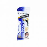 خودتراش یکبار مصرف ژیلت Gillette مدل Guard همراه با 3 عدد یدک 