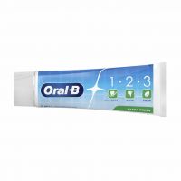 مسواک 1.2.3 اورال بی Oral B مدل Extra Fresh حجم 75 میل