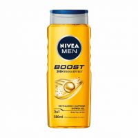 شامپو سر و بدن نیوآ Nivea مدل Boost حجم 500 میل