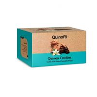 کوکی وانیلی کینوا با تکه های شکلات تلخ کینوفیت 186 گرم