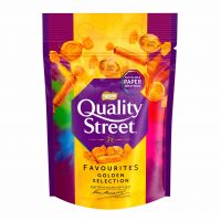 شکلات کیسه ای کوالیتی استریت Quality Street مدل Golden Selection حجم 283 گرم