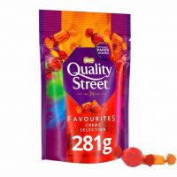 شکلات کیسه ای کوالیتی استریت Quality Street مدل Creme حجم 281 گرم