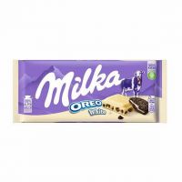 شکلات تخته ای اورئو سفید میلکا milka حجم 100 گرم
