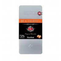 شکلات تلخ 72 درصد بوچرون Bucheron مدل Hazelnut حجم 100 گرم