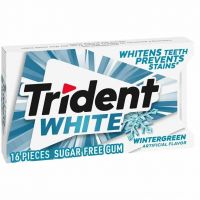 آدامس تریدنت وایت Trident White مدل Wintergreen بسته 16 عددی