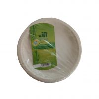 پک بشقاب یکبار مصرف 100% گیاهی آنی 12 عددی