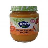 پوره مخلوط میوه ها با جو دوسر Hero Baby هیرو بیبی 120 گرمی