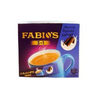 پودر مخلوط قهوه فوری FABIOS 3 in 1 فابیوس 20 عددی