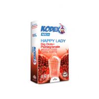 کاندوم خاردار ژل انار کدکس 10 عددی