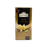 چای احمد سیاه با طعم وانیل 25 تی بگ 