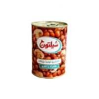 کنسرو لوبیاچیتی با قارچ شیلتون 400 گرمی