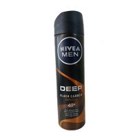 اسپری بدن مردانه NIVEA DEEP BLACK CARBONE نیوآ 150 میلی