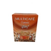 پودر قهوه کاراملی 1*4 مولتی کافه کلاسیک  12 ساشه
