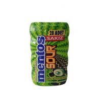 آدامس مغزدار ترش mentos منتوس 56 گرمی